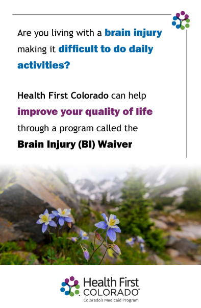 Brain Injury Waiver Brochure