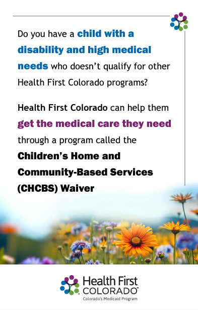 Children's Home and Community Based Services Waiver Brochure