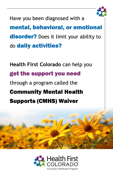 Community Mental Health Supports Waiver Brochure