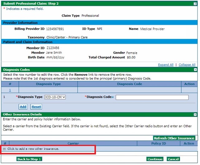 provider-web-portal-quick-guide-submitting-a-claim-with-other